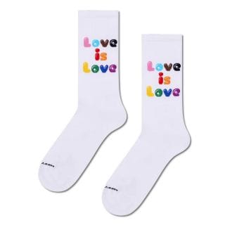 Happy Socks P004940 Love Is Love Sneaker Sock (6 Pck) Casual Uomo