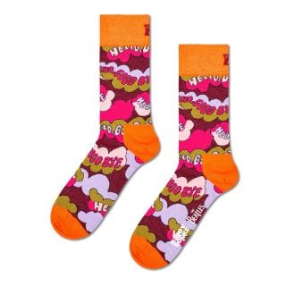 Happy Socks P005805 The Beatles Hello Goodbye Sock Casual Donna
