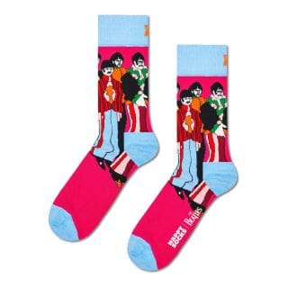 Happy Socks P005806 The Beatles Band Poses Sock Casual Uomo