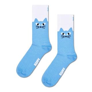 Happy Socks P006114 Big Cat Sock Casual Donna
