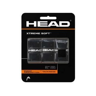 Set Overgrip Padel 3 Pezzi Nero | Aderenza Elevata | Assorbimento Sudore | Per Racchette Padel - Foto 2