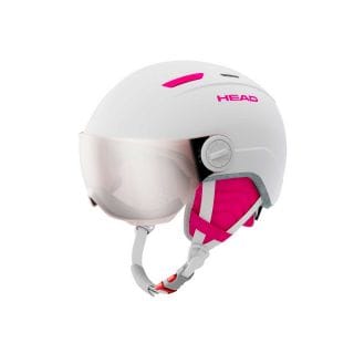 Head 328324 Casco Maja Visor White Bambina Caschi Sci Junior