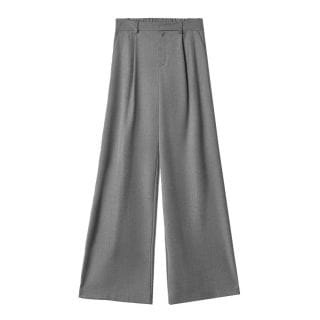 Hinnominate Hmabw02219 Pantalone Over In Twill Con Pinces Elastico Donna Casual Donna