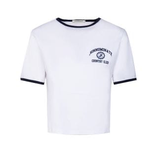 Hinnominate Hmabw02460 T Shirt Ring  In Jersey Collegge Donna Casual Donna