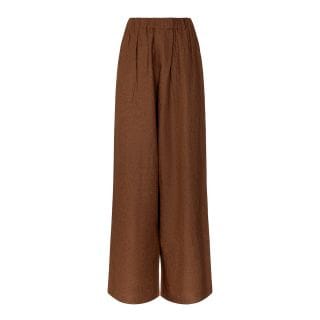 Hinnominate Hmabw02641 Pantalone Fluido In Lino Donna Casual Donna