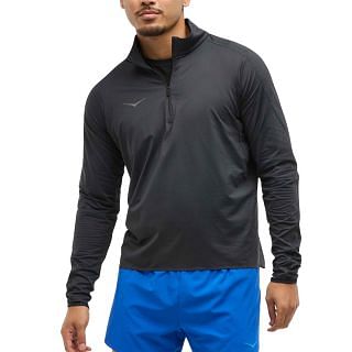 Hoka 1164156 Maglia Manica Lunga 1/4 Zip Glidetech Abbigliamento Running Uomo