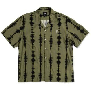 Huf Bu00176 Camicia Manica Corta Seismogram Resort Street Style Uomo