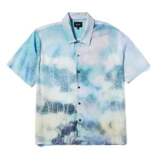 Huf Bu00180 Camicia Manica Corta Floral Haze Street Style Uomo