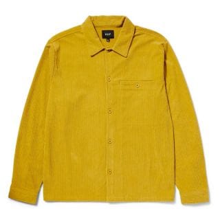 Huf Bu00192 Camicia Manica Lunga Huf Co Corduroy Street Style Uomo