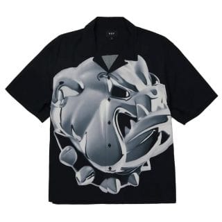 Huf Bu00231 Camicia Manica Corta Big Dawg Street Style Uomo