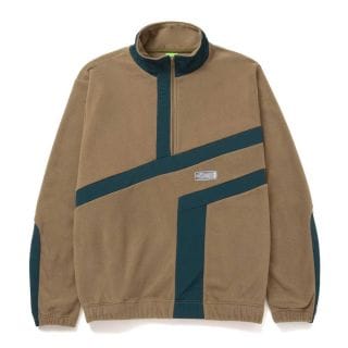 Huf Fl00183 Pile Mezza Zip Range Polar Fleece Street Style Uomo