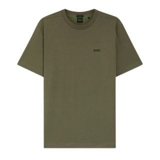 Hugo Boss 50506373 T Shirt Jersey Logo Casual Uomo