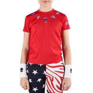 Hydrogen Tk0708 T-shirt Star Tech Bambino Abbigliamento Tennis Junior