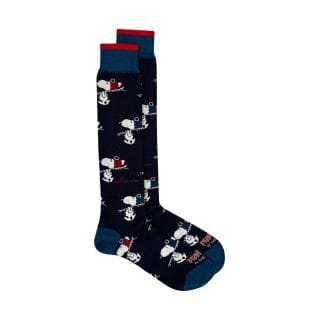 In The Box 250011 Calza Snoopy Sky All Over Casual Uomo