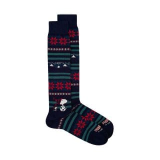 In The Box 250012 Calza Snoopy Cristhmas Casual Uomo