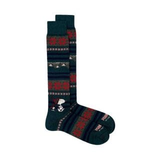 In The Box 250012 Calza Snoopy Cristhmas Casual Uomo