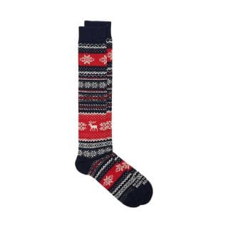 In The Box Fw220007 Calza Cristhmas Deer Cotone Bio Casual Uomo