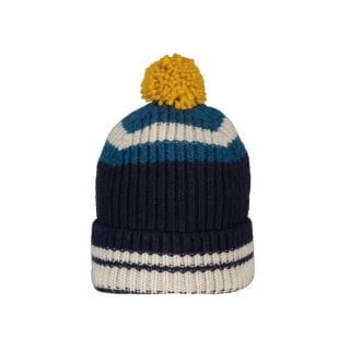 In The Box Fw230116 Cappello Pom Pon Strpes Accessori Uomo