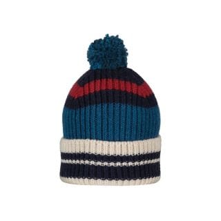 In The Box Fw230116 Cappello Pom Pon Strpes Accessori Uomo