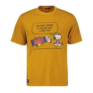 In The Box Fw230136 T-shirt Snoopy Golf Corse Casual Uomo