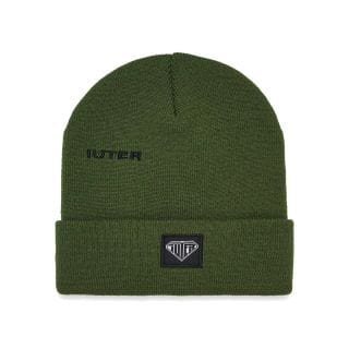 Iuter 21wibn01 Beanie Logo Fold Accessori Uomo