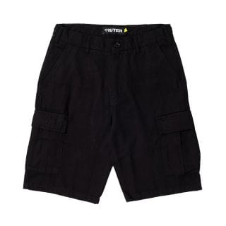 Iuter 24sics02 Bermuda Cargo Canvas Street Style Uomo