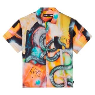 Iuter 24sihr24 Camicia Mc Slime Street Style Uomo