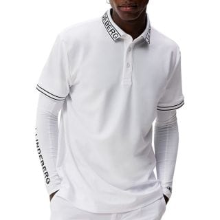 J Lindeberg Gmjt09171 Polo Mc Austin Regular Fit Abbigliamento Golf Uomo