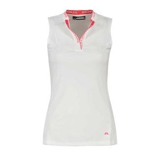 J Lindeberg Gwjt08083 Polo Smanicata Leya Donna Abbigliamento Golf Donna