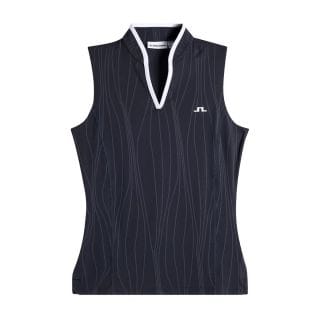 J Lindeberg Gwjt14806 Polo Smanicata Mila Donna Abbigliamento Golf Donna