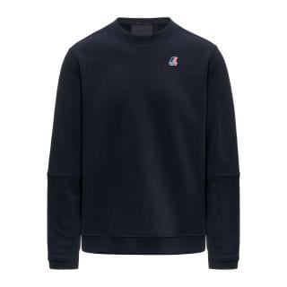 K-way K1126fw Felpa Girocollo Nael Poli Cotton Casual Uomo
