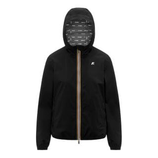 K-way K21346w Giacca Cappuccio Lil 2.0 Stretch Dot Donna Giacconi Donna