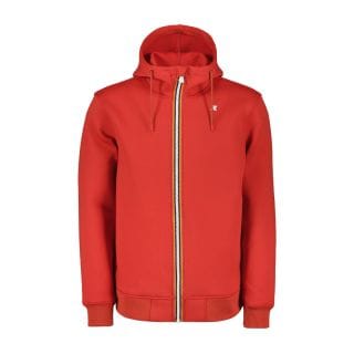K-way K2141dw Felpa Full Zip Cappuccio Rainer Spacer Casual Uomo