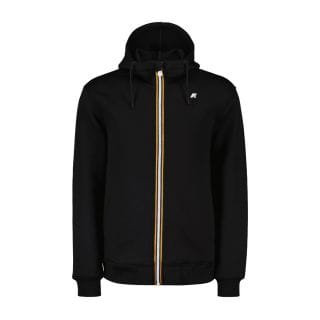 K-way K2141dw Felpa Full Zip Cappuccio Rainer Spacer Casual Uomo
