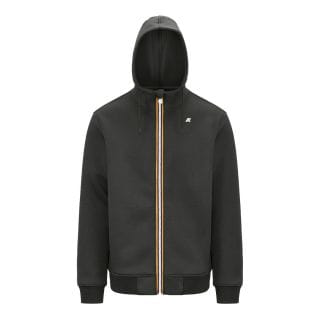 K-way K2141dw Felpa Full Zip Cappuccio Rainer Spacer Casual Uomo