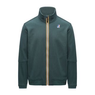 K-way K4147mw Felpa In Pile Full Zip Prepin Brushed Casual Uomo
