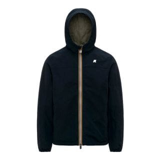 K-way K51337w Giacca Con Cappuccio Jake Cotton Double Giacconi Uomo