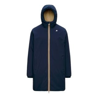 K-way K6128ww Parka Reversibile Con Cappuccio Jacob  Warm Double Giacconi Uomo