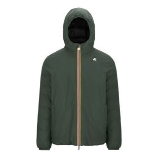 K-way K8127ww Piumino Cappuccio Jack Stretch Thermo Double Giacconi Uomo