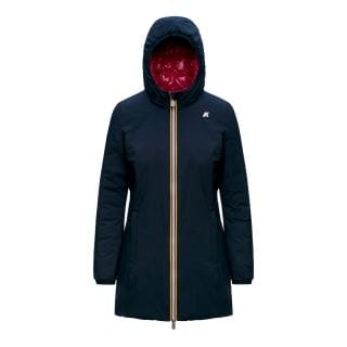 K-way K8134cw Piumino 3/4 Denise Stretch Thermo Double Donna Giacconi Donna