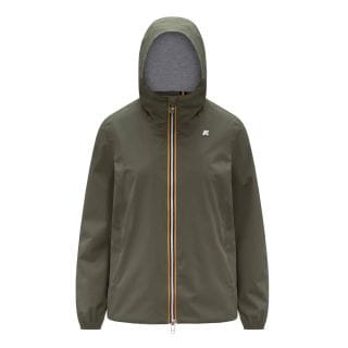 K-way K8138pw Giacca Con Cappuccio Marguerite Stretch Poly Jersey Donna Giacconi Donna