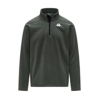 Kappa 311m6pw Sottotuta 1/2 Zip 8cento 821 Fleece Abbigliamento Sci Uomo
