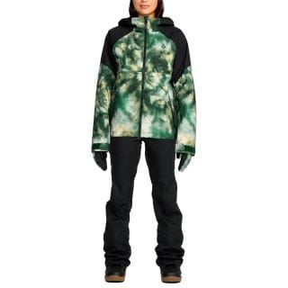 GIACCA AGATE INSULATED DONNA VOLCOM + PANTALONI GENUS STRETCH DONNA VOLCOM