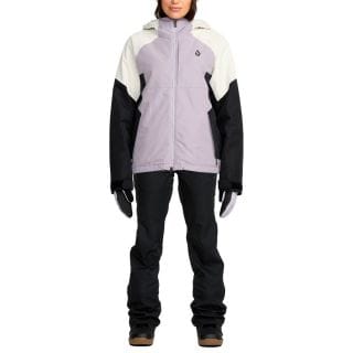 GIACCA AGATE INSULATED DONNA VOLCOM + PANTALONI GENUS STRETCH DONNA VOLCOM