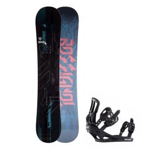 TAVOLA DISTRICT BLACK ROSSIGNOL + ATTACCO BATTLE ROSSIGNOL