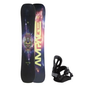TAVOLA AMPAGE VOL2 TWIN WIDE ROSSIGNOL + ATTACCO GT DRAKE