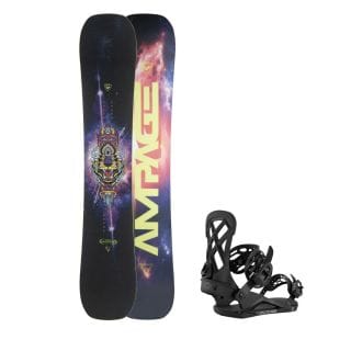 TAVOLA AMPAGE VOL2 TWIN WIDE ROSSIGNOL + ATTACCHI FLITE PRO UNION