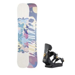 TAVOLA ULTRAVIOLET DONNA ROSSIGNOL + ATTACCHI JADE DONNA DRAKE