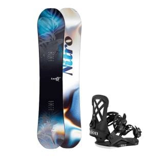 TAVOLA LECTRA LEAF DONNA NITRO + ATTACCHI ROSA DONNA UNION