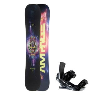 TAVOLA AMPAGE VOL2 TWIN WIDE ROSSIGNOL + ATTACCO FX ONE LYT HEAD